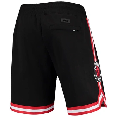 Shop Pro Standard Black Toronto Raptors Chenille Shorts