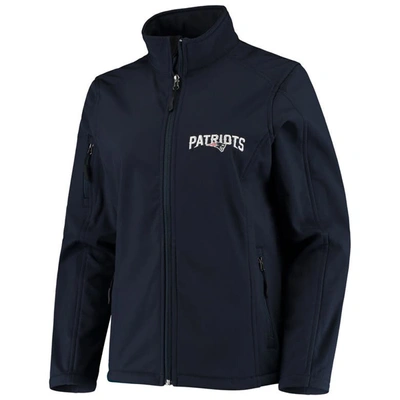 Shop Dunbrooke Navy New England Patriots Full-zip Sonoma Softshell Jacket