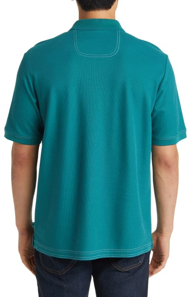 Tommy Bahama Emfielder 2.0 Islandzone® Performance Polo In Deep Sea Teal