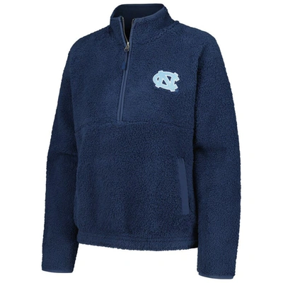 Shop Boxercraft Blue North Carolina Tar Heels Everest Half-zip Sweatshirt