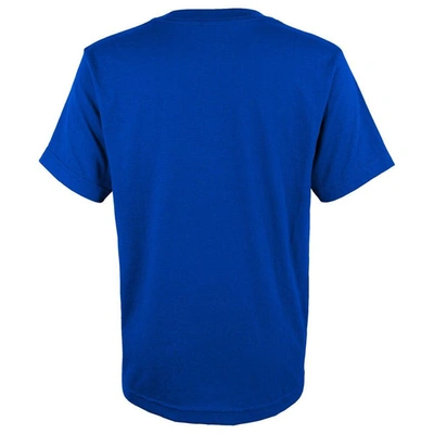 Shop Fanatics Youth  Branded Royal Toronto Blue Jays 2022 Postseason Locker Room T-shirt