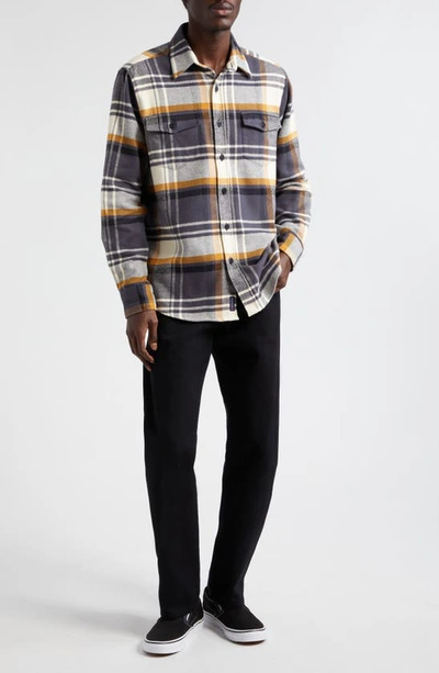 Noah Selvedge Straight Leg Jeans In Black