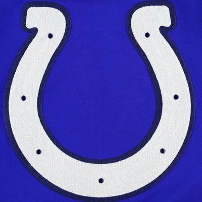 Shop Pro Standard Royal Indianapolis Colts Mash Up Pullover Sweatshirt