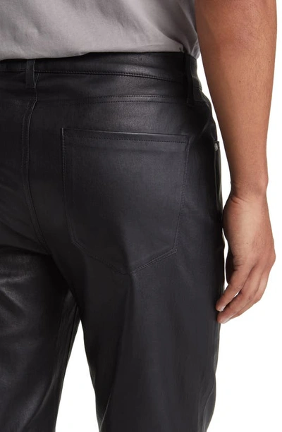 Shop Monfrere Clint Leather Pants In Noir Leather