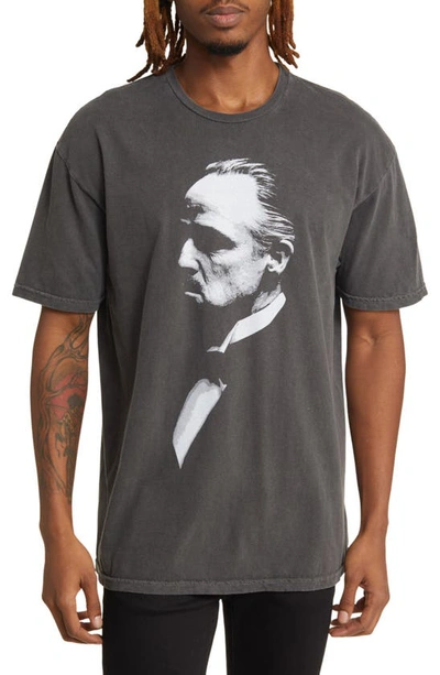 Shop Philcos Godfather Graphic T-shirt In Black