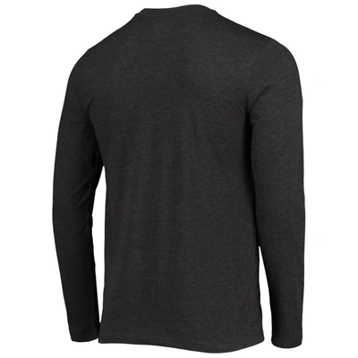 Shop Concepts Sport Purple/heathered Charcoal Lsu Tigers Meter Long Sleeve T-shirt & Pants Sleep Set