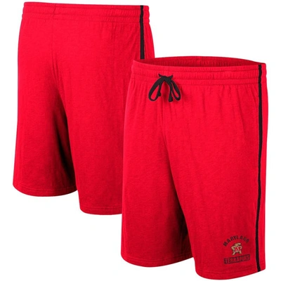 Shop Colosseum Red Maryland Terrapins Thunder Slub Shorts