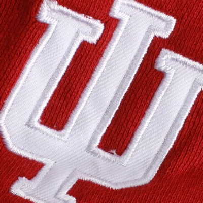 Shop Colosseum Stadium Athletic Crimson Indiana Hoosiers Arched Name Full-zip Hoodie In Cardinal