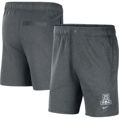 Shop Nike Gray Arizona Wildcats Fleece Shorts