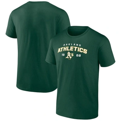 Shop Fanatics Branded Green Oakland Athletics Rebel T-shirt