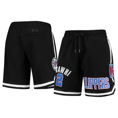 Shop Pro Standard Kawhi Leonard Black La Clippers Player Shorts