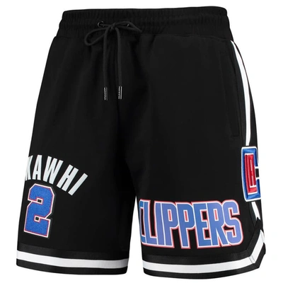 Shop Pro Standard Kawhi Leonard Black La Clippers Player Shorts
