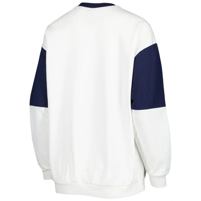 Shop Gameday Couture White West Virginia Mountaineers It's A Vibe Dolman Pullover Sweatshirt