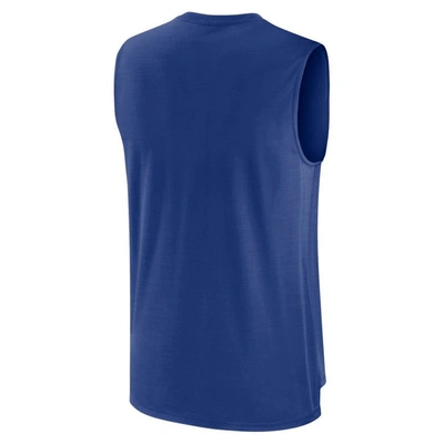 Shop Nike Royal Chicago Cubs Exceed Performance Tank Top