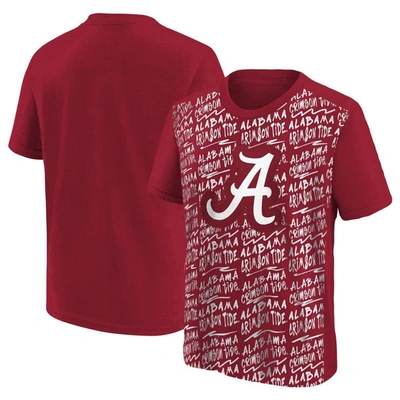 Shop Outerstuff Youth Crimson Alabama Crimson Tide Exemplary T-shirt