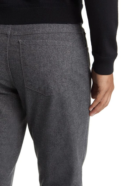 Shop Brax Cooper Flex Five-pocket Straight Leg Pants In Graphite