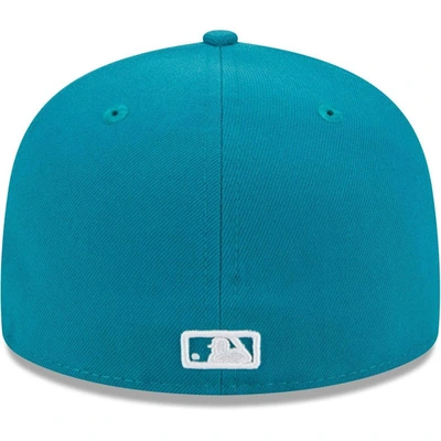 Shop New Era Turquoise Chicago White Sox 59fifty Fitted Hat