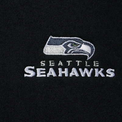 Shop Dunbrooke Navy Seattle Seahawks Craftsman Thermal-lined Full-zip Hoodie