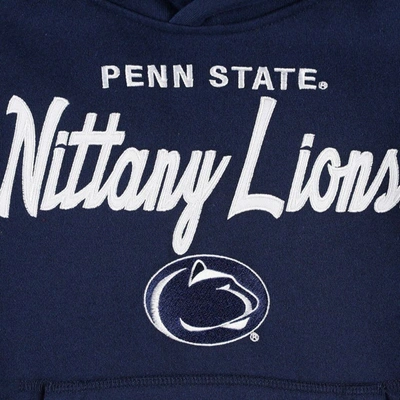 Shop Outerstuff Youth Navy Penn State Nittany Lions The Champ Is Here Pullover Hoodie