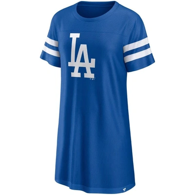 Shop Fanatics Branded Royal Los Angeles Dodgers Iconic Mesh Dress