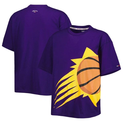 Shop Tommy Jeans Purple Phoenix Suns Bianca T-shirt