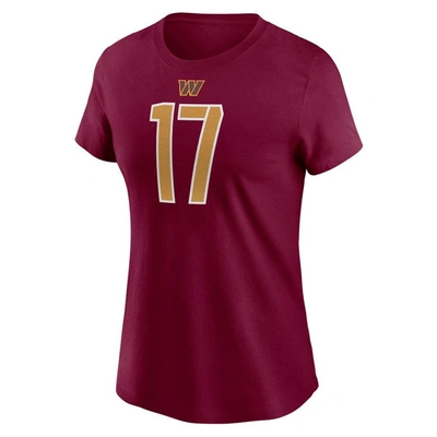 Shop Nike Terry Mclaurin Burgundy Washington Commanders Player Name & Number T-shirt