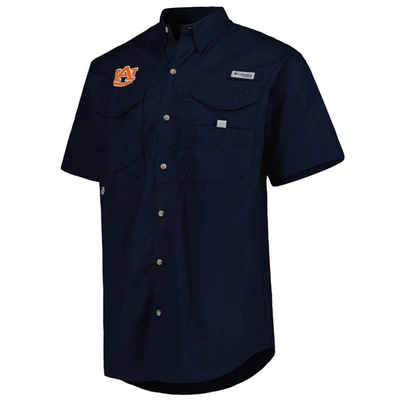 Shop Columbia Navy Auburn Tigers Bonehead Button-up Shirt