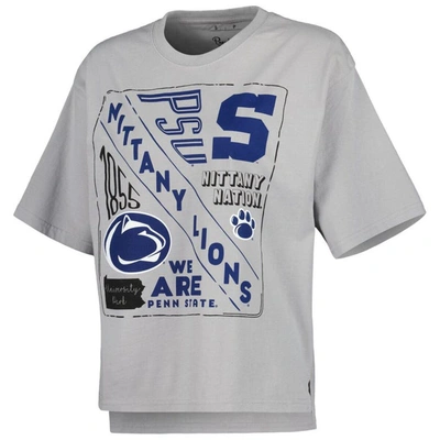 Shop Pressbox Silver Penn State Nittany Lions Rock & Roll School Of Rock T-shirt