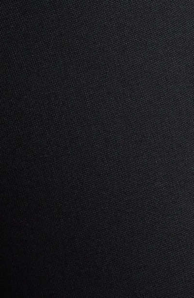 Shop Alexander Mcqueen Peak Corset Strapless Wool Jumpsuit In Black