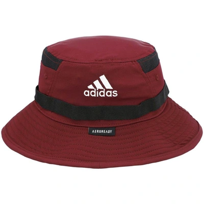 Shop Adidas Originals Adidas Maroon Mississippi State Bulldogs 2021 Sideline Aeroready Bucket Hat