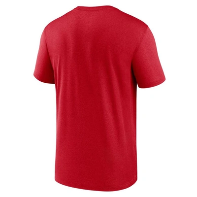Shop Nike Red Los Angeles Angels Local Legend T-shirt