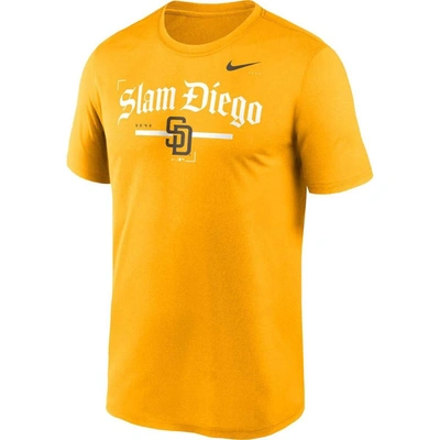 Shop Nike Gold San Diego Padres Big & Tall Local Legend T-shirt