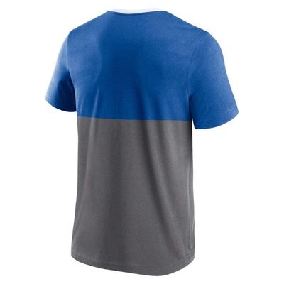 Shop Fanatics Branded Gray Los Angeles Dodgers Claim The Win T-shirt