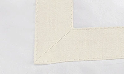 Matouk Lowell Duvet Cover In Ivory