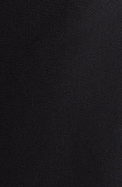 Carolina Herrera Bow Detail Bateau Neck Shift Dress In Black