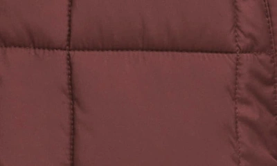 Shop Levi's 733™ Box Quilted Puffer Jacket In Decadent Chocolate