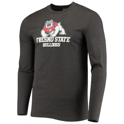 Shop Concepts Sport Red/heathered Charcoal Fresno State Bulldogs Meter Long Sleeve T-shirt & Pants Sleep