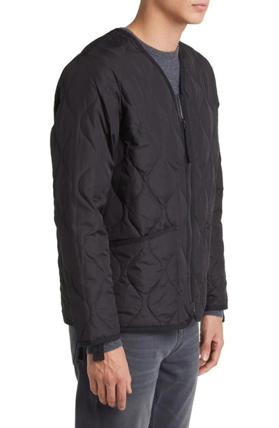 Taion Military Packable 800 Fill Power Down Jacket In Black