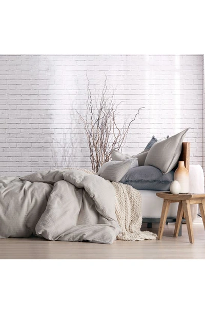 Dkny Pure Comfy Platinum Duvet Cover In Platinum