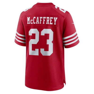 Shop Nike Christian Mccaffrey Scarlet San Francisco 49ers Game Player Jersey