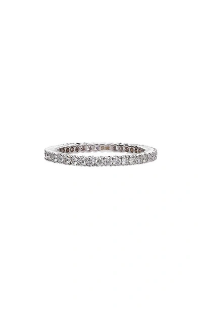 Shop Sethi Couture Diamond Prong Band Ring In Gold