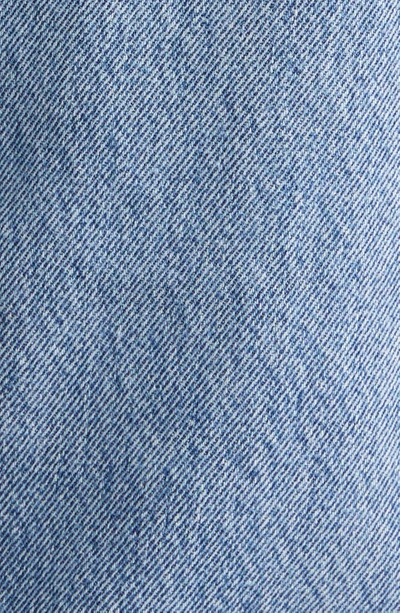 Totême Toteme Twisted Seam Full Length Trouser Worn Blue In Worn Blue
