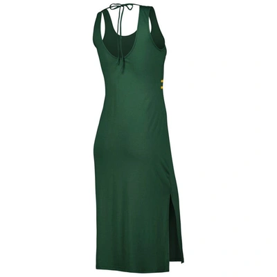 Shop G-iii 4her By Carl Banks Green Green Bay Packers Training V-neck Maxi Dress