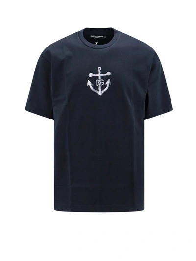 Shop Dolce & Gabbana T-shirt In Blue