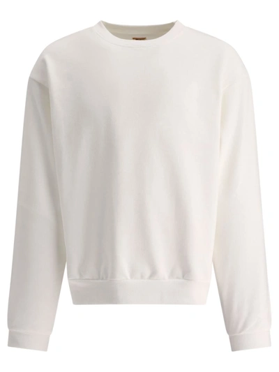 Shop Kapital "profile" Sweatshirt In White