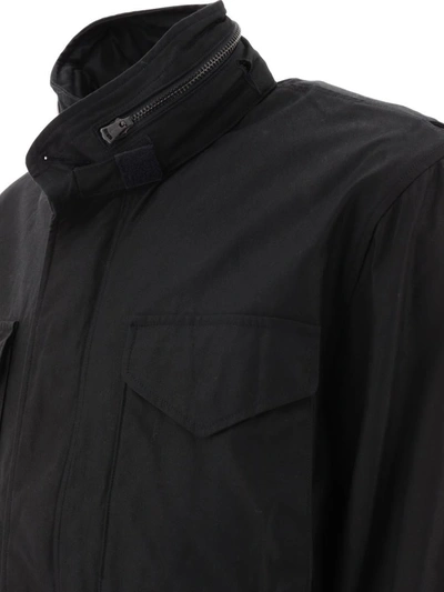 Shop Orslow "m-65" Jacket In Black