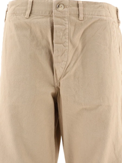 Shop Orslow "french" Utility Trousers In Beige