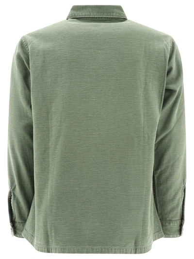 Shop Orslow "us Army" Shirt In Green