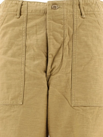 Shop Orslow "us Army" Trousers In Beige