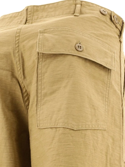 Shop Orslow "us Army" Trousers In Beige